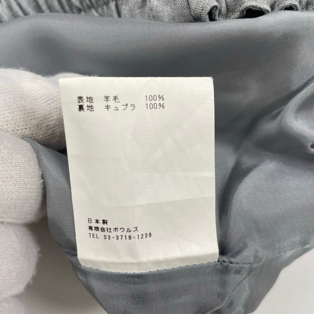 HYKE ハイク / バックスリットスラックス 参考定価：30,000程度 SIZE:1