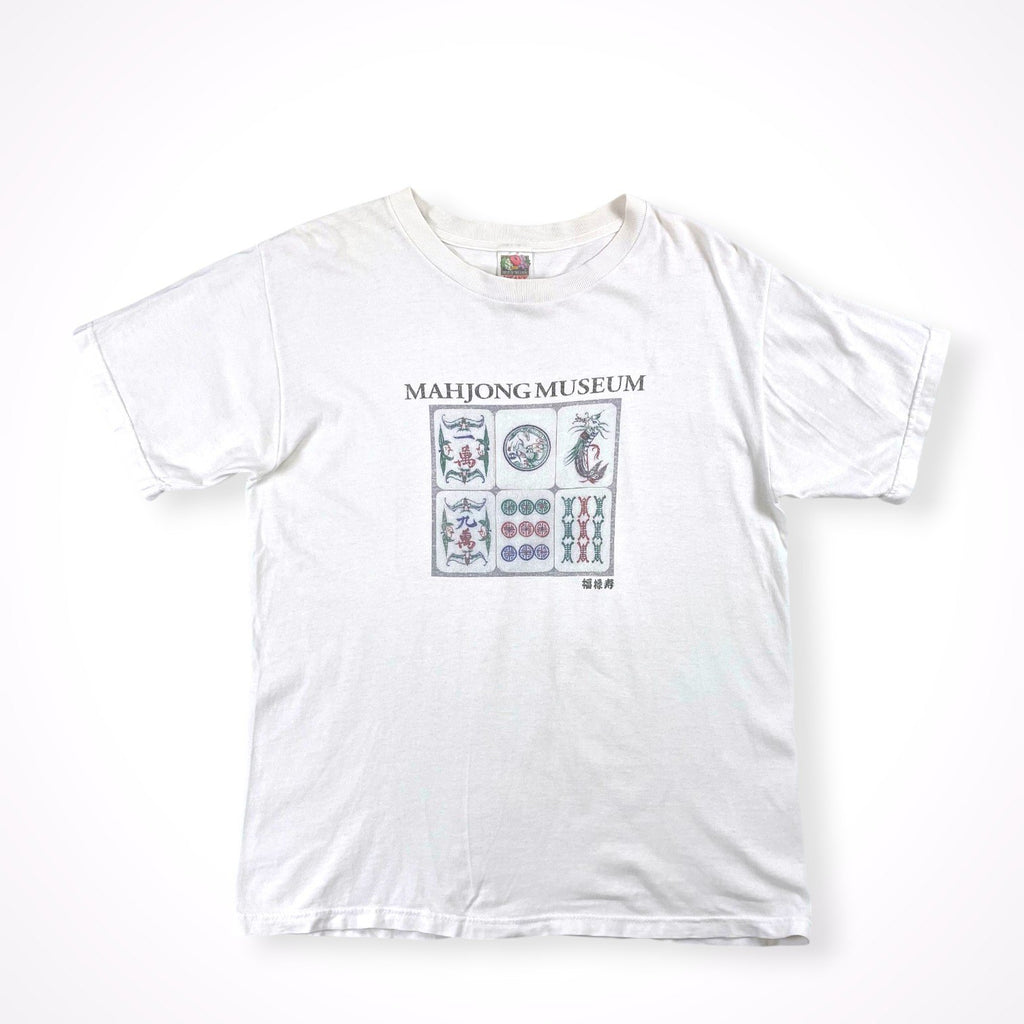 VINTAGE / 90s「麻雀MUSEUM」 TEE SIZE：M