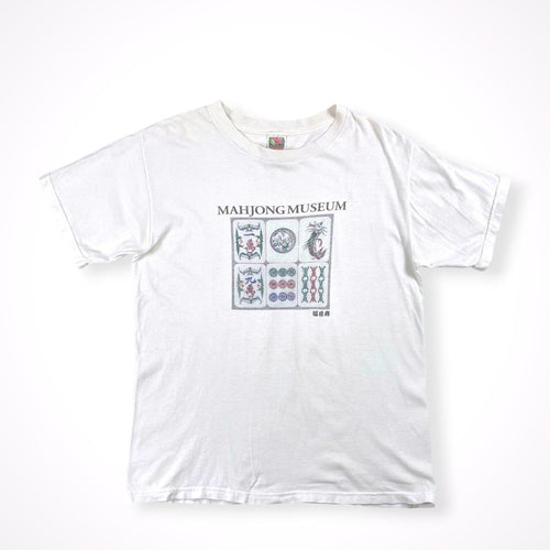 VINTAGE / 90s「麻雀MUSEUM」 TEE SIZE：M