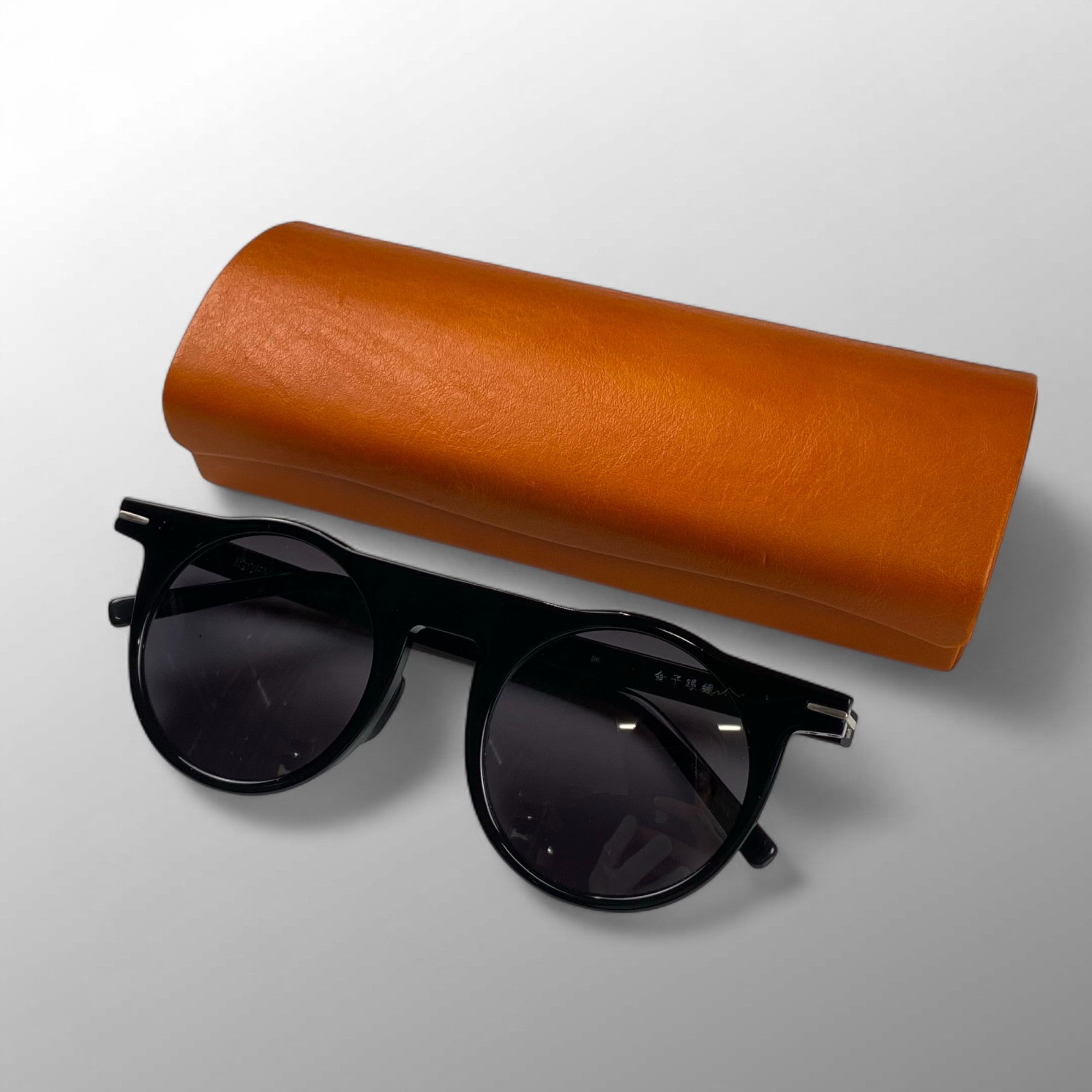 【極美品】ISSEY MIYAKE イッセイミヤケ × 金子眼鏡 / GEOMETRY-BOSTON ラウンド サングラス 参考定価：50,000+tax