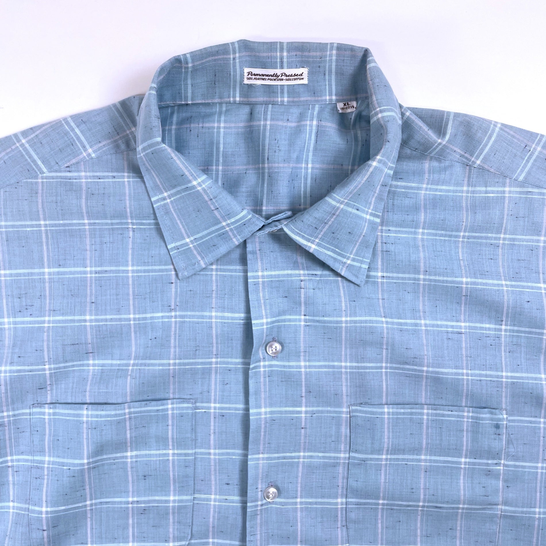 VINTAGE / ヴィンテージオープンカラーシャツ SIZE:XL