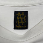 BATONER バトナー / ハイゲージTシャツ ホワイト 参考定価：11,000程度 SIZE：1