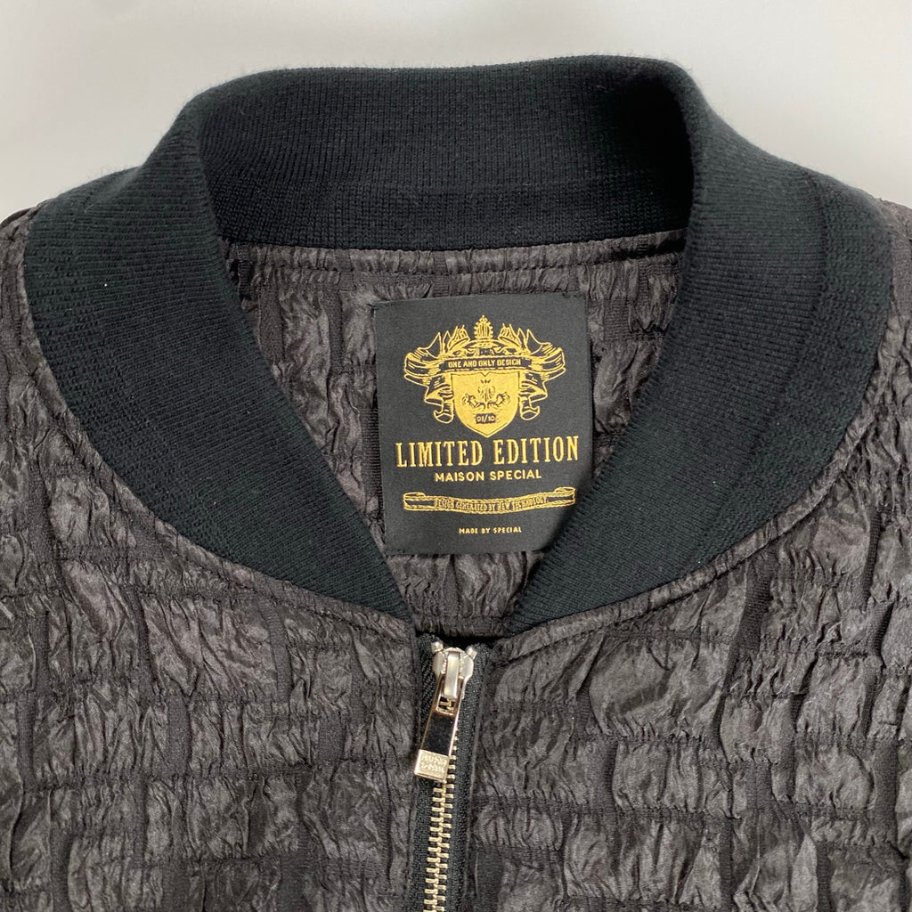 MAISOM SPECIAL LIMITED EDITION メゾンスペシャル リミテッド エディション / Prime-Over MA-1 Bomber Jacket 11241211203 SIZE：2