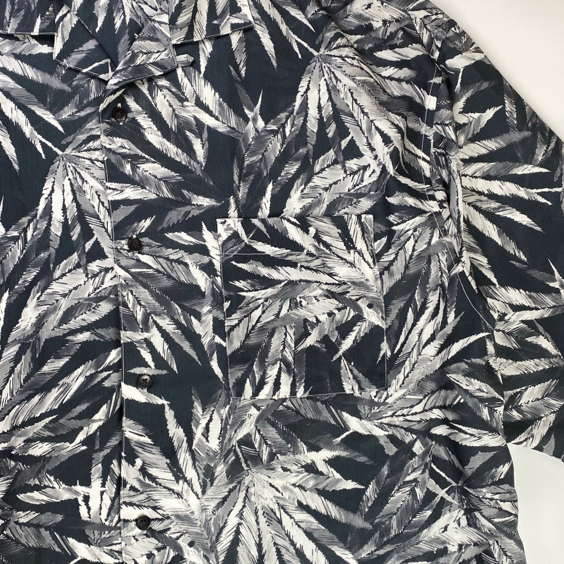 MAISON SPECIAL メゾンスペシャル / マルチプリントプライムオーバーオープンカラーショートスリーブシャツ 参考定価：17,000+tax SIZE:2