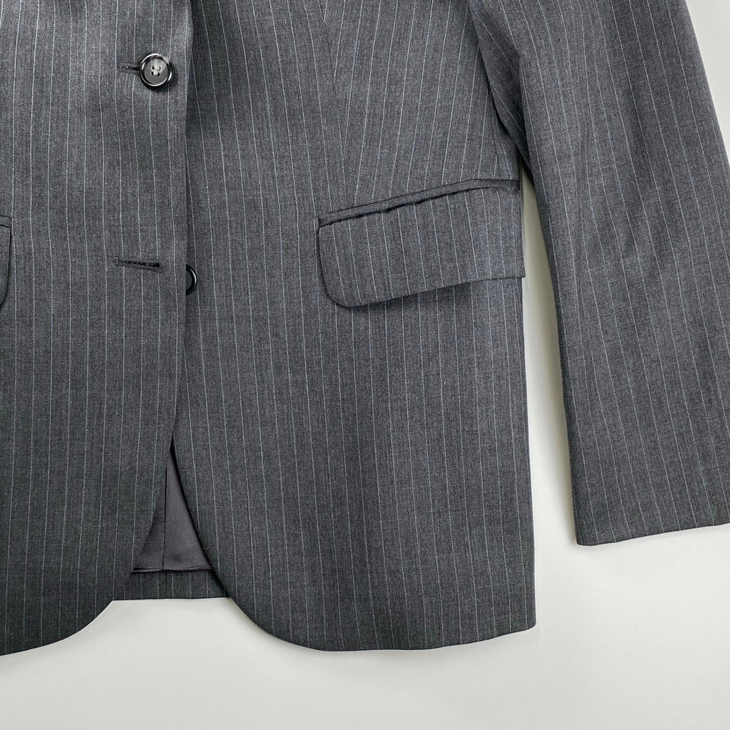 346 Brooks Brothers ブルックスブラザーズ / ストライプ テーラードジャケット レディース SIZE：6（L-XL程度）