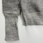 KENNETH FIELD ケネスフィールド / 後付けHOODED SWEAT グレー 参考定価：23,000+tax SIZE：L