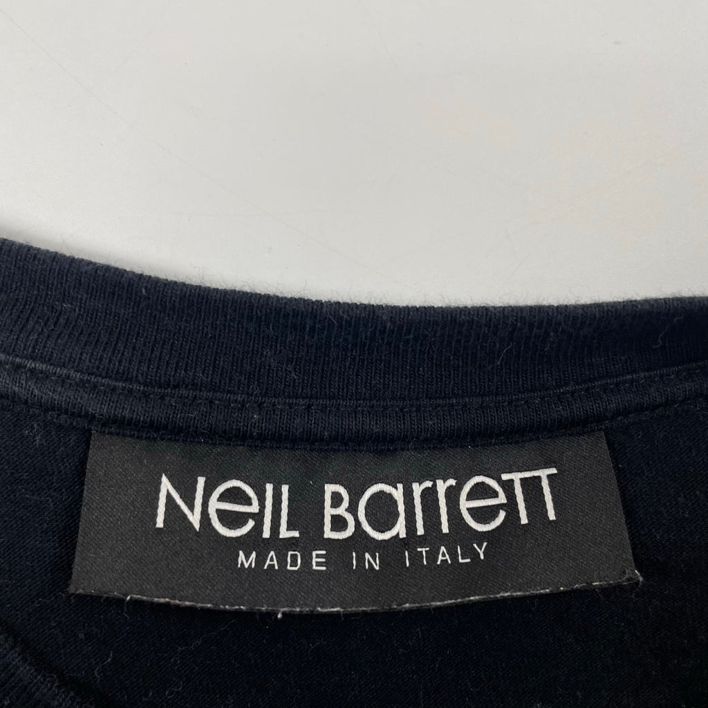 NEIL BARRETT / ホース＆イーグルプリントTEE ハイブリッド 参考定価：30,000程度 SIZE:S