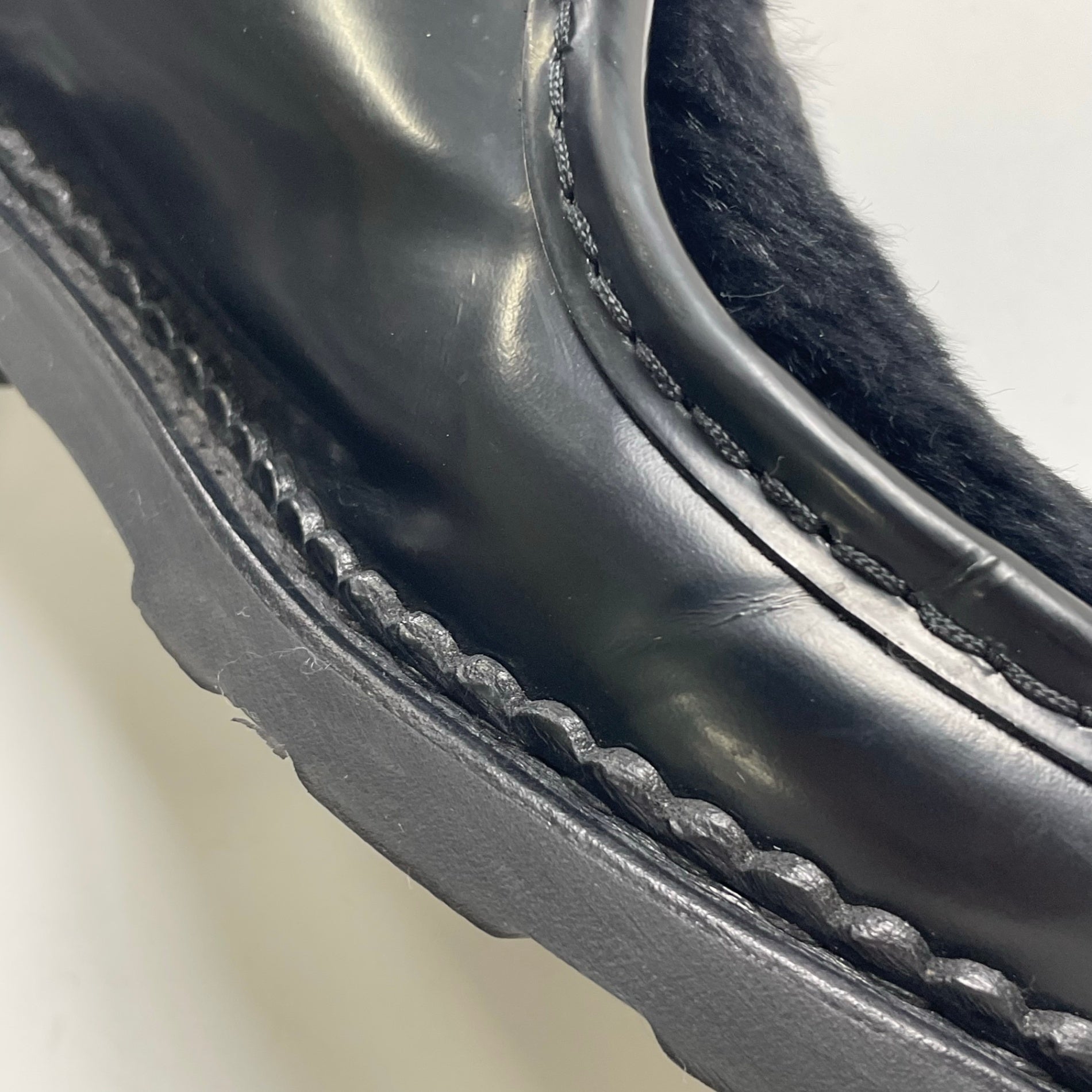 Paraboot × UNITED ARROWS パラブーツ ユナイテッドアローズ / チロリアンシューズ レッキスファー ブラック 参考定価：65,000+tax SIZE:5(24.5cm)
