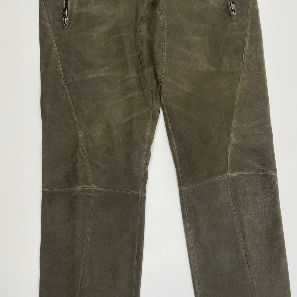 EMPORIO ARMANI エンポリオ アルマーニ / アーカイブ ラムスウェードレザーパンツ SIZE:48