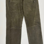 EMPORIO ARMANI エンポリオ アルマーニ / アーカイブ ラムスウェードレザーパンツ SIZE:48