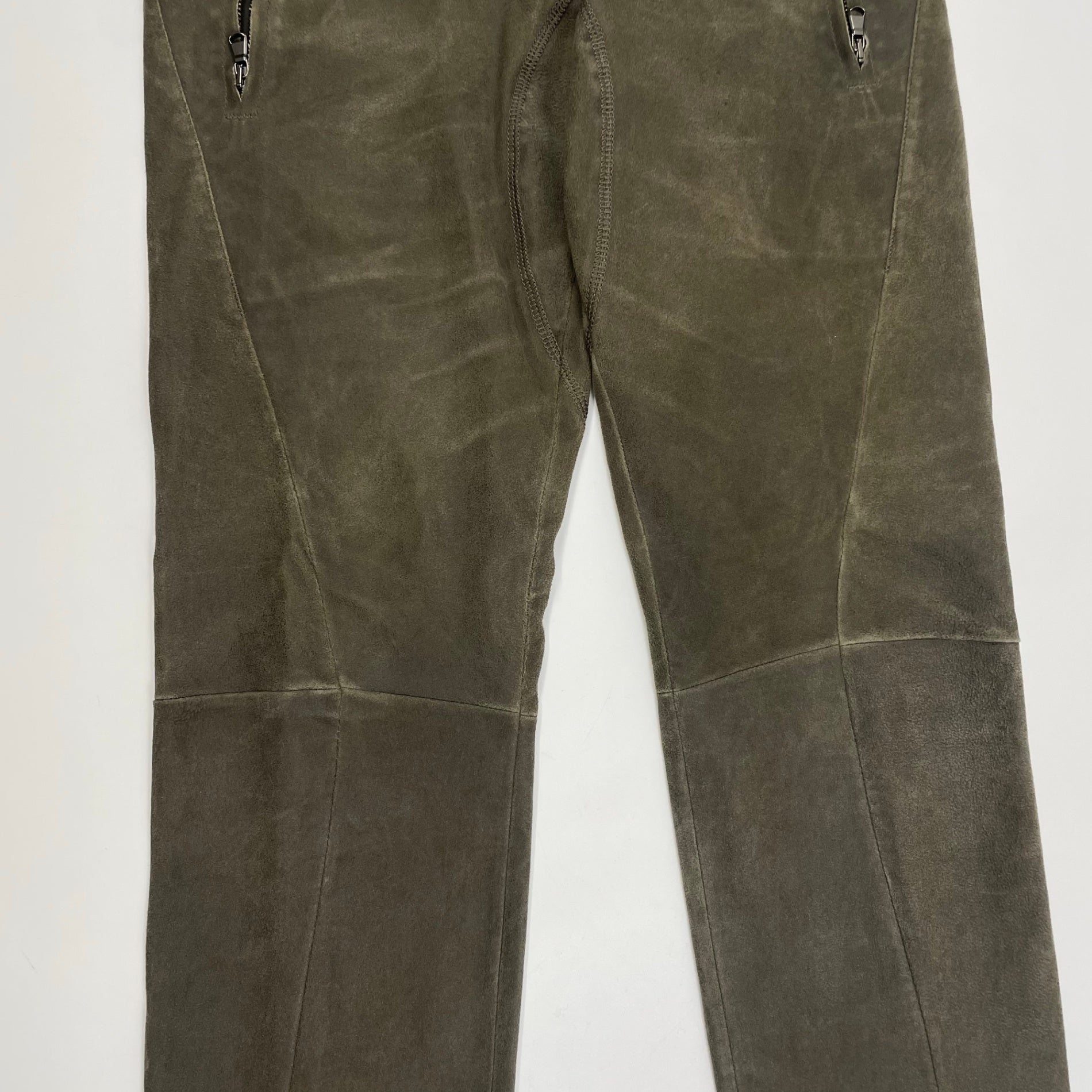 EMPORIO ARMANI エンポリオ アルマーニ / アーカイブ ラムスウェードレザーパンツ SIZE:48