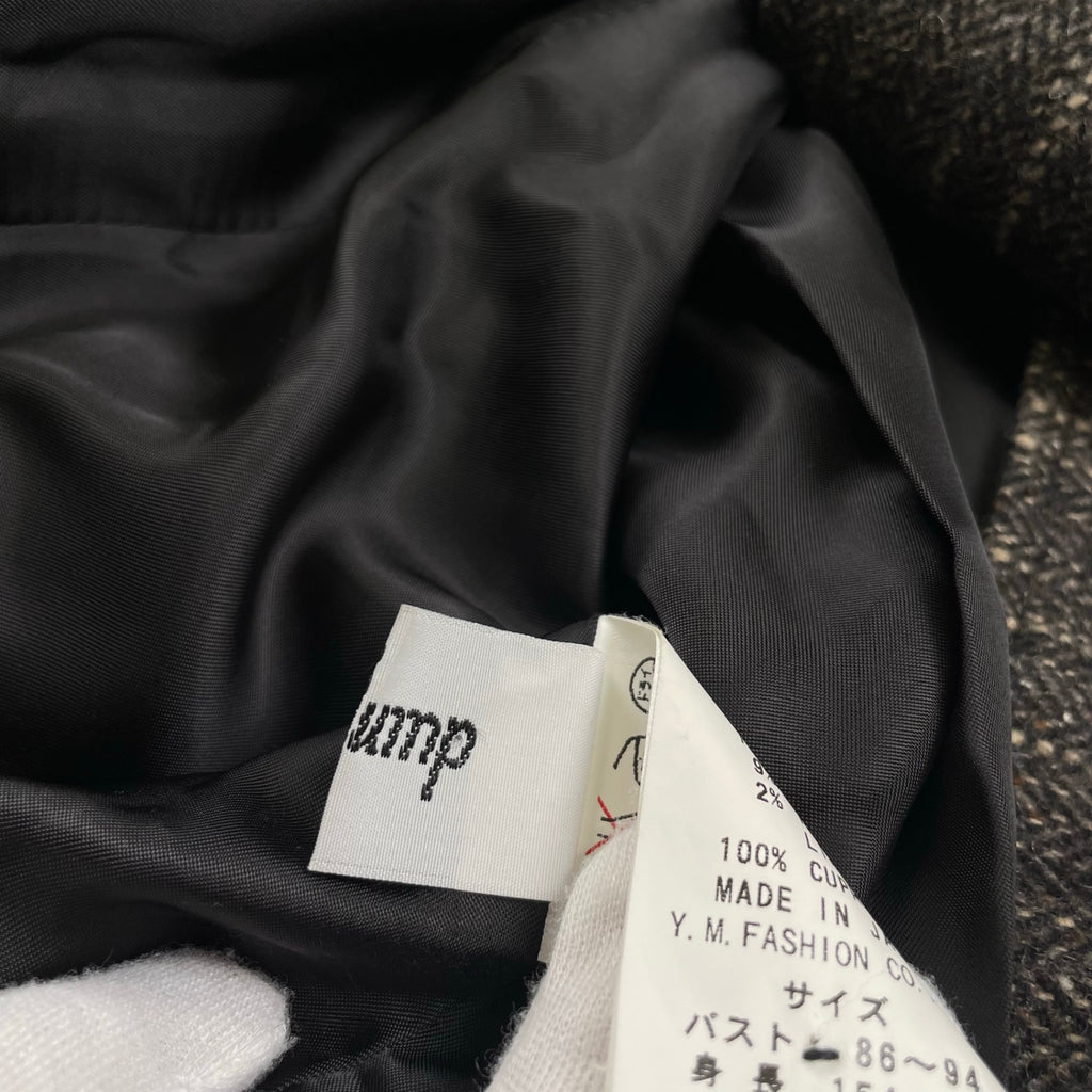 the jump YACCOMARICARD ザ ジャンプ ヤッコマリカルド / シルクMIX ダブルブレスト ワイドジャケット 参考定価：40,000程度 SIZE:FREE