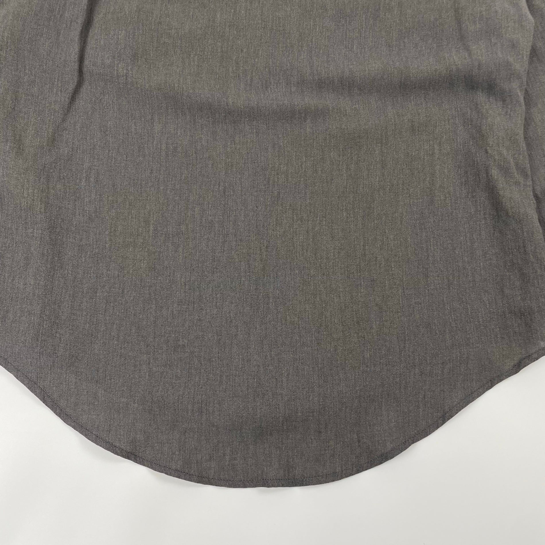 EMPORIO ARMANI / 00's リネンMIXハーフジップシャツ SIZE:44