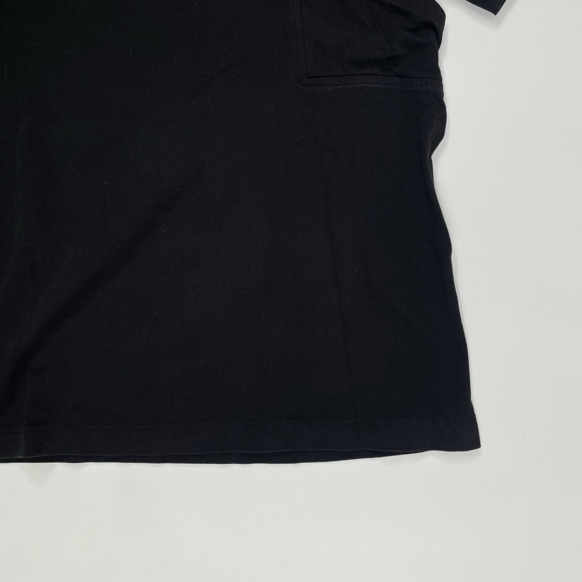 COMME des GARCONS SHIRT コムデギャルソンシャツ / メニーポケットTEE ブラック 参考定価：20,000程度 SIZE：S