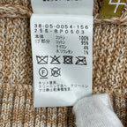 BEAMS PLUS 五泉ニット ビームスプラス / Mesh Vest ニットベスト 25SS 参考定価：25,000+tax SIZE：XL