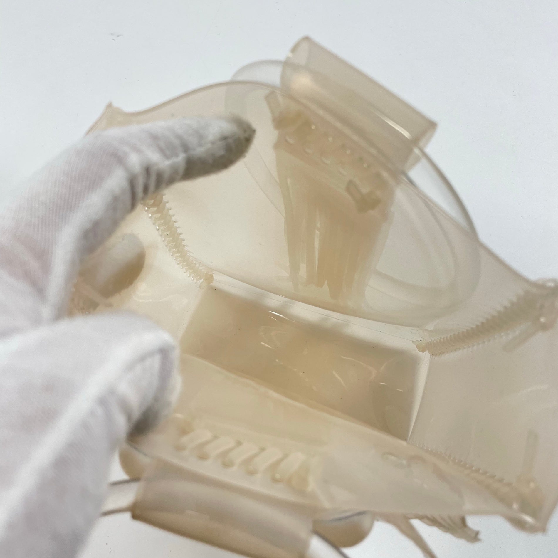 mame kurogouchi / Transparent Sculptural Mini Handbag 美品 箱付 参考定価：35,000+tax