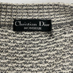 Christian Dior MONSIEUR クリスチャンディオール ムッシュ / ヴィンテージジャガードカーディガン SIZE：L