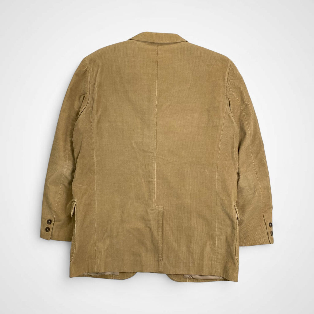 VAN JAC ヴァン ヂャケット / コーデュロイ 段返り3Bジャケット ベージュ SIZE:L