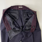 miu miu / アーカイブ 2トーンヴァージンウールスラックス SIZE:36