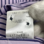 LITTLEBIG リトルビッグ / Stripe Dress SH ストライプシャツ 参考定価：29,000+tax SIZE:46