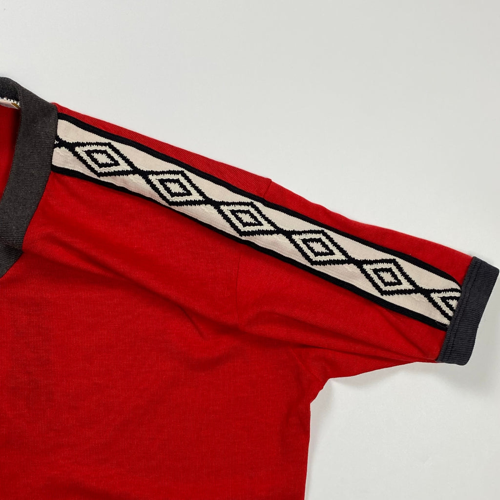 VINTAGE UMBRO アンブロ / 6-70s ヴィンテージフットボールTEE ゲームシャツ ほぼデッド USA製 SIZE:M