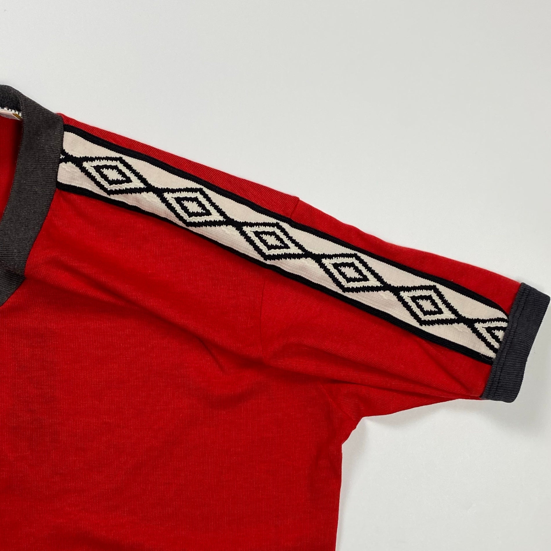 VINTAGE UMBRO アンブロ / 6-70s ヴィンテージフットボールTEE ゲームシャツ ほぼデッド USA製 SIZE:M