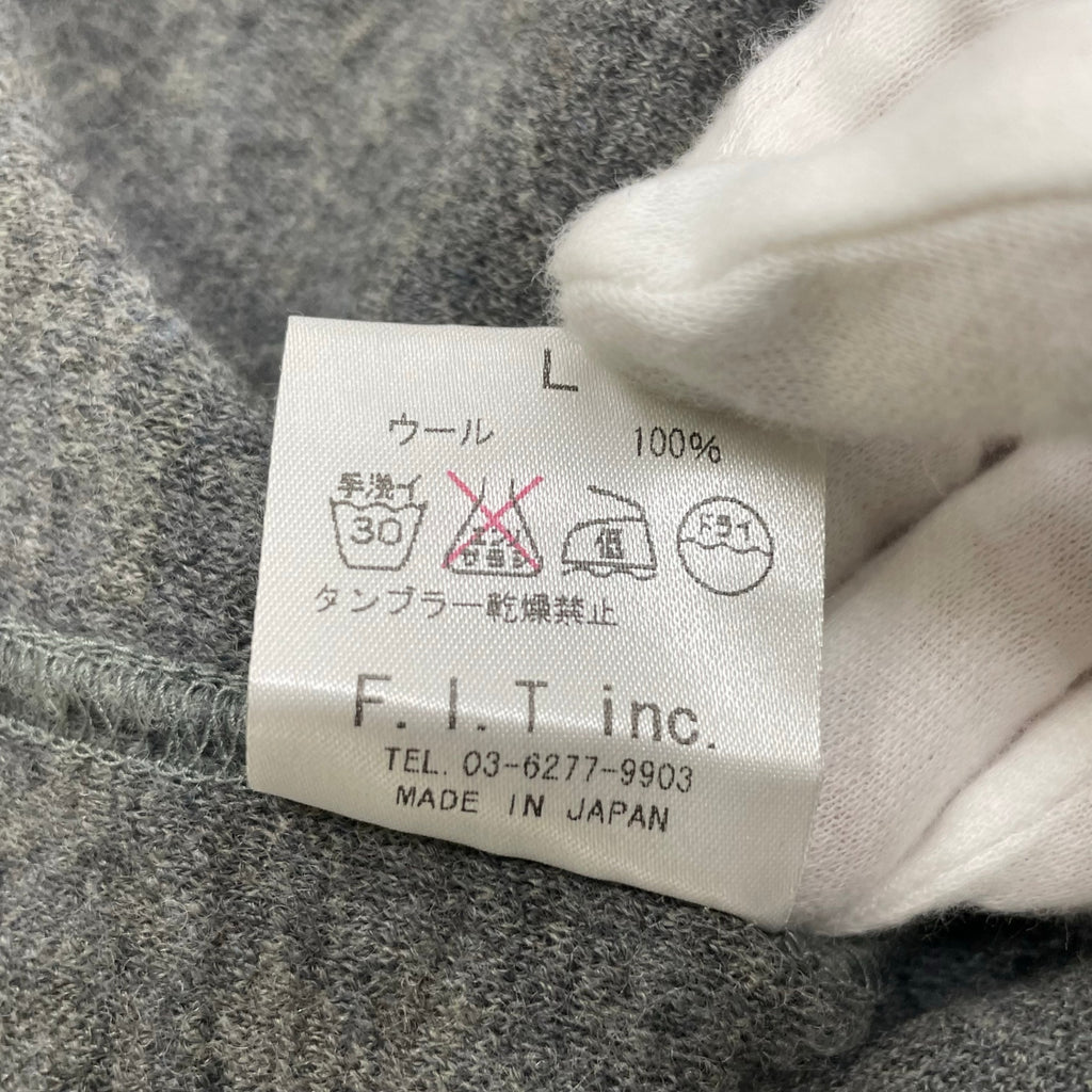 AUGUSTE-PRESENTATION オーギュスト プレゼンテーション / 圧縮ウール天竺 プルオーバーフーディー パーカー 参考定価：25,000程度 SIZE：L