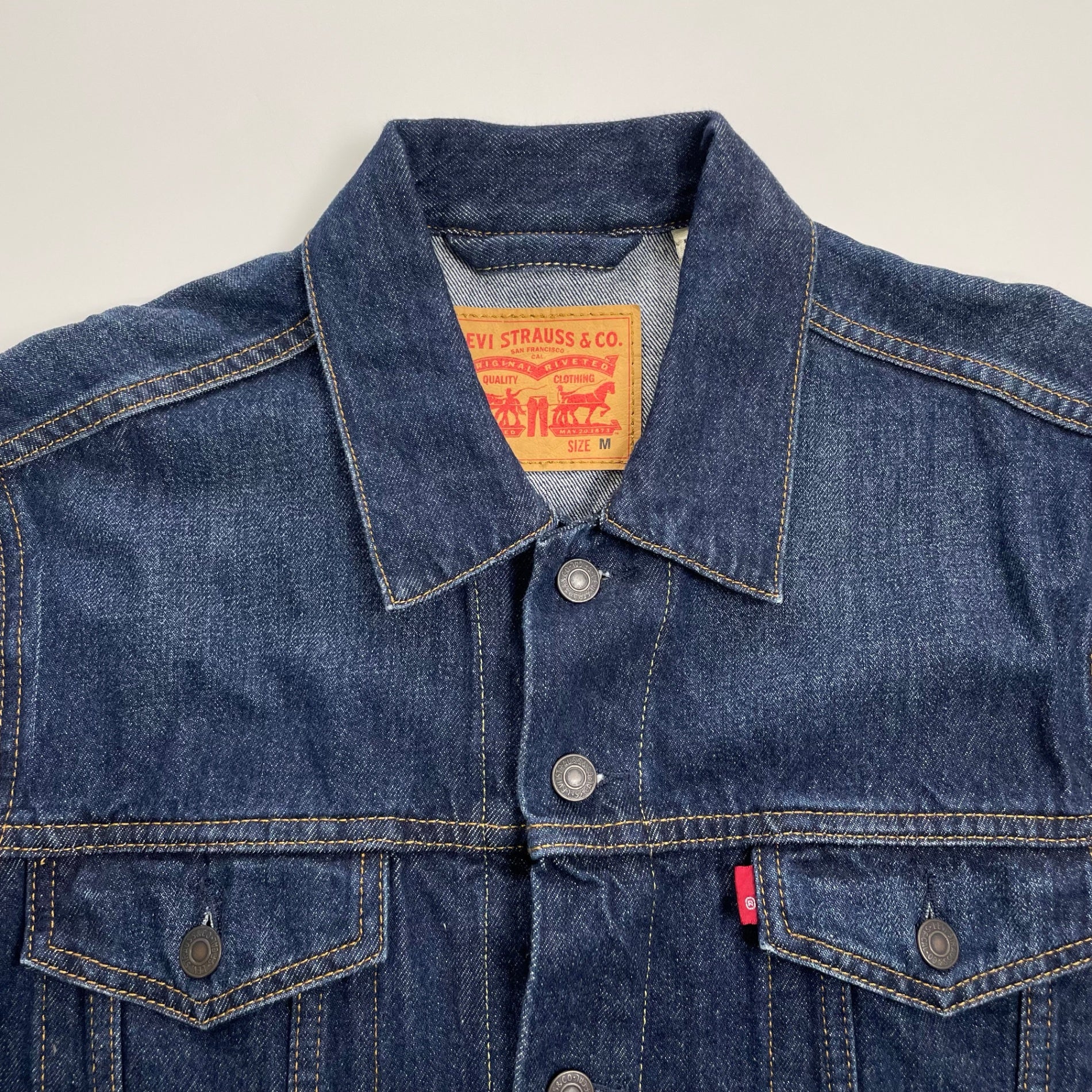 Levi's リーバイス / 3rd TYPE デニムジャケット レギュラーフィット 濃紺 参考定価：12,000+tax SIZE:M