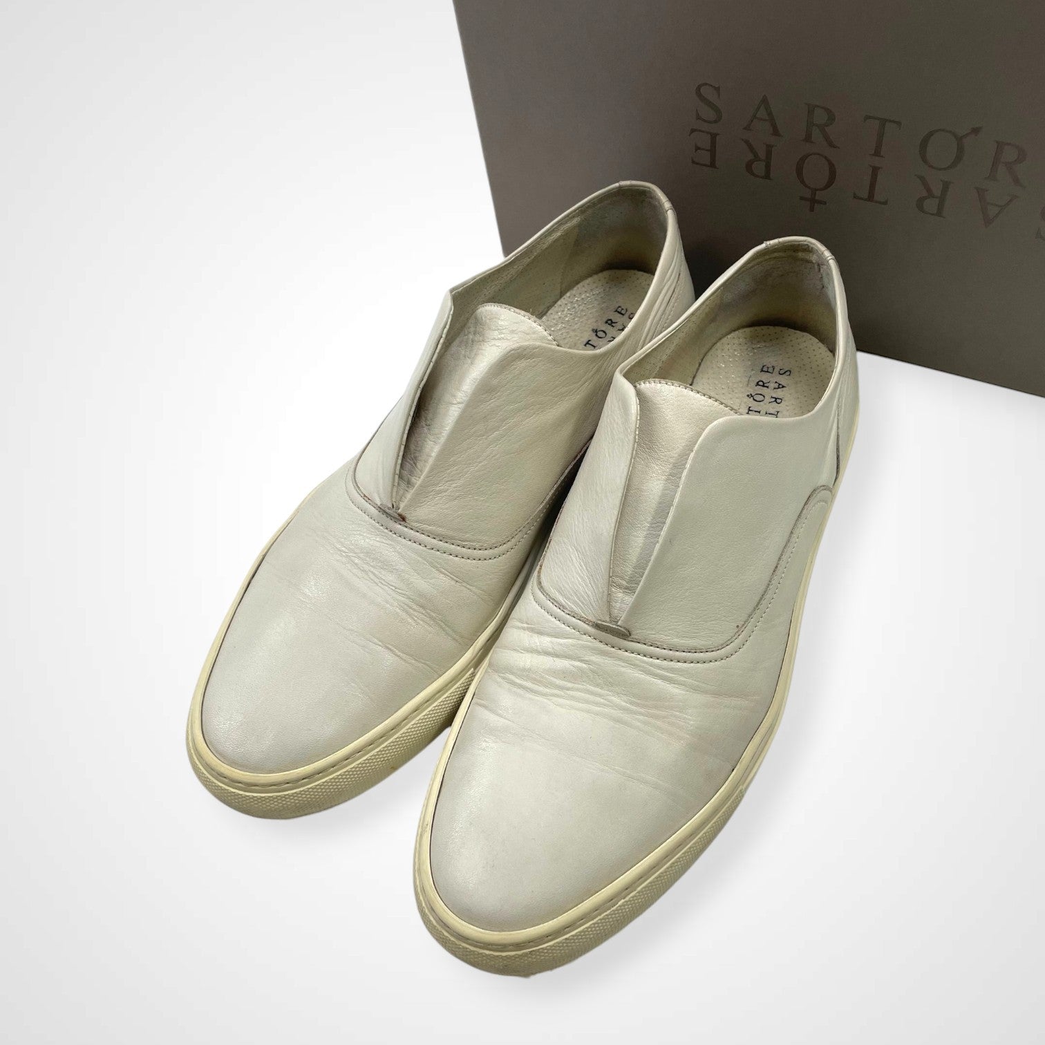 SARTORE サルトル / レザースリッポン イタリア製 参考定価：52,000+tax SIZE：42