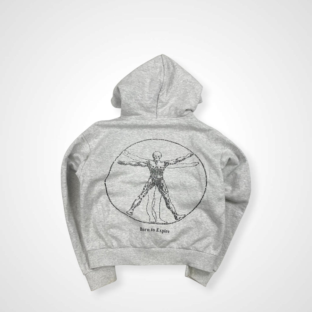 Basketcase gallery バスケットケース ギャラリー / Born To Expire 人体フーディ 短丈 参考定価：35,000程度 SIZE：S