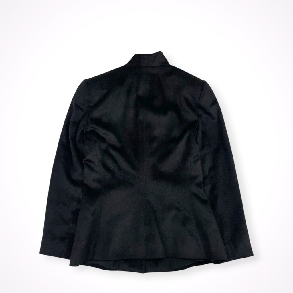 GIORGIO ARMANI / アーカイブ ウール×シルクノーカラージャケット BORGO21製 参考定価：300,000程度 SIZE:42