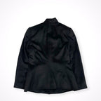 GIORGIO ARMANI / アーカイブ ウール×シルクノーカラージャケット BORGO21製 参考定価：300,000程度 SIZE:42