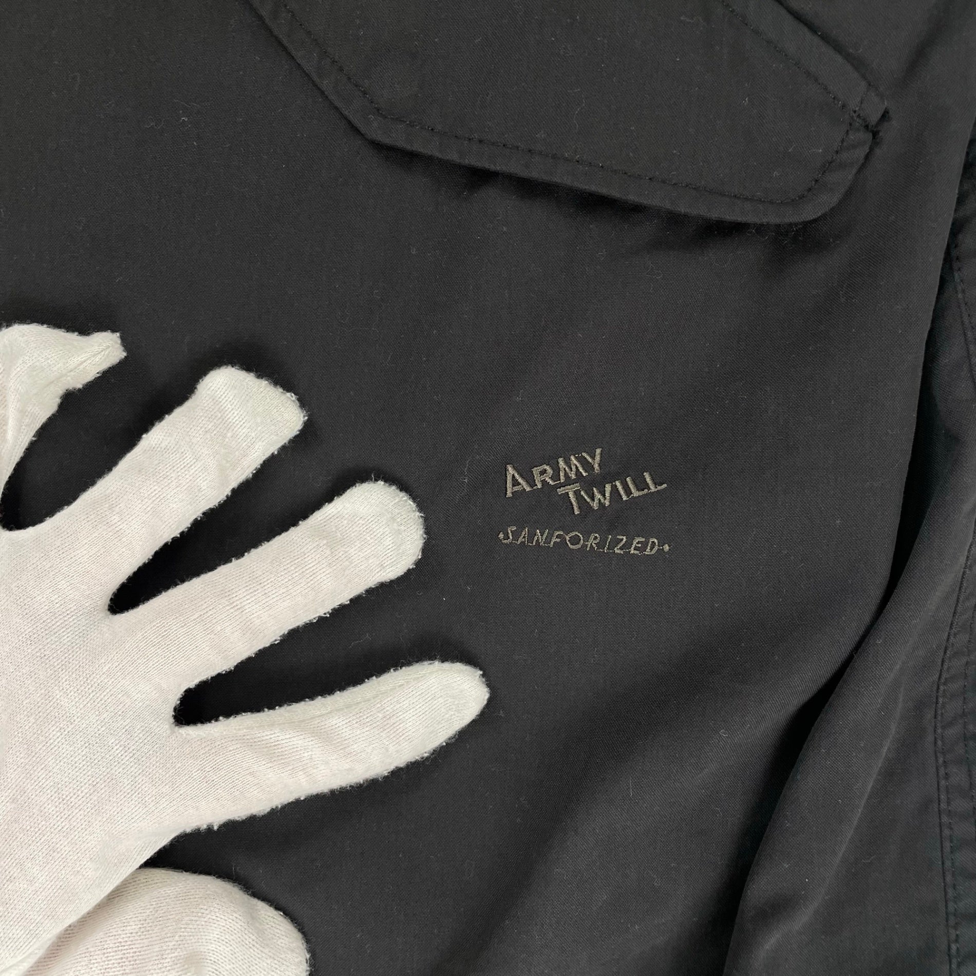 ジャーナルスタンダード　ARMY TWILL フィッシュテールコート　M ARMY TWILL × JOURNAL STANDARD / フィッシュテールコート ブラック