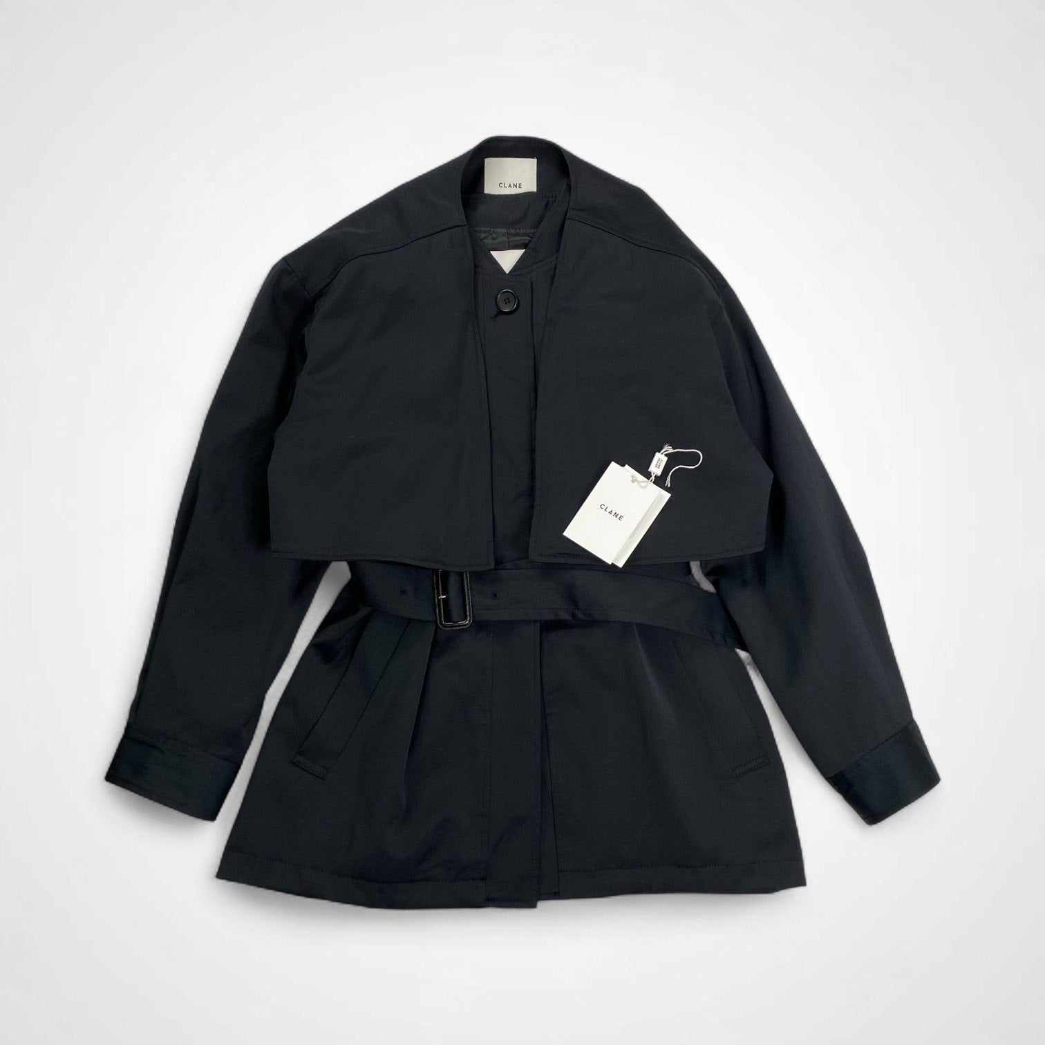 CLANE クラネ / 3WAY ARRANGE JACKET ブラック 極美品 参考定価：34,000+tax SIZE：1