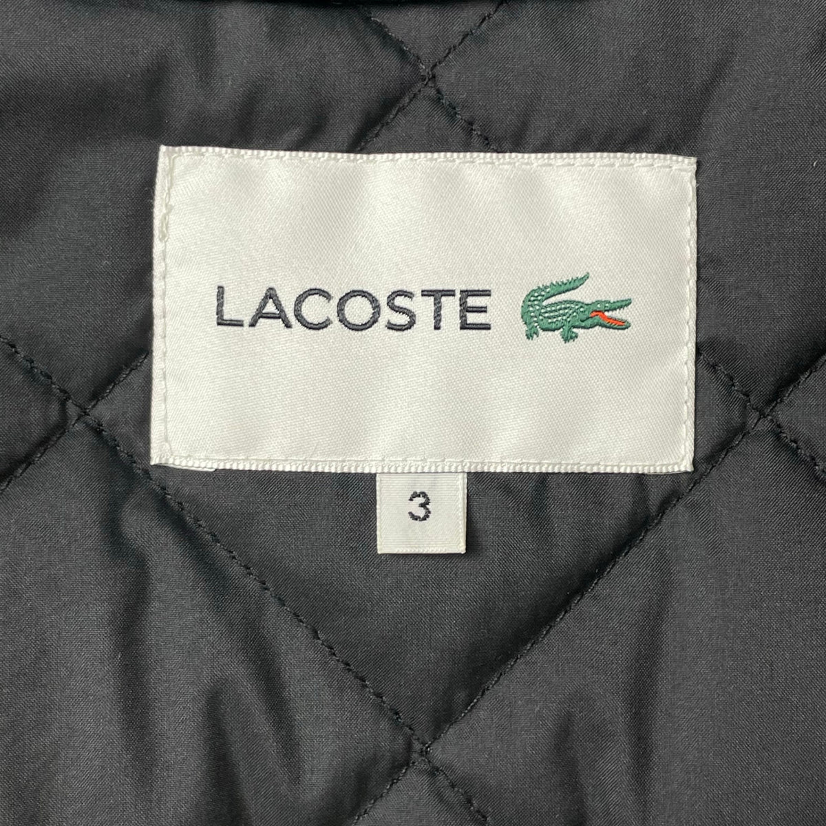 LACOSTE / メモリー素材 3WAY スプリングコート 参考定価：39,000+tax SIZE:3