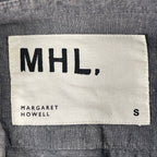 MHL. / 日本製コットンリネンシャツ 参考定価：25,000程度 SIZE:S