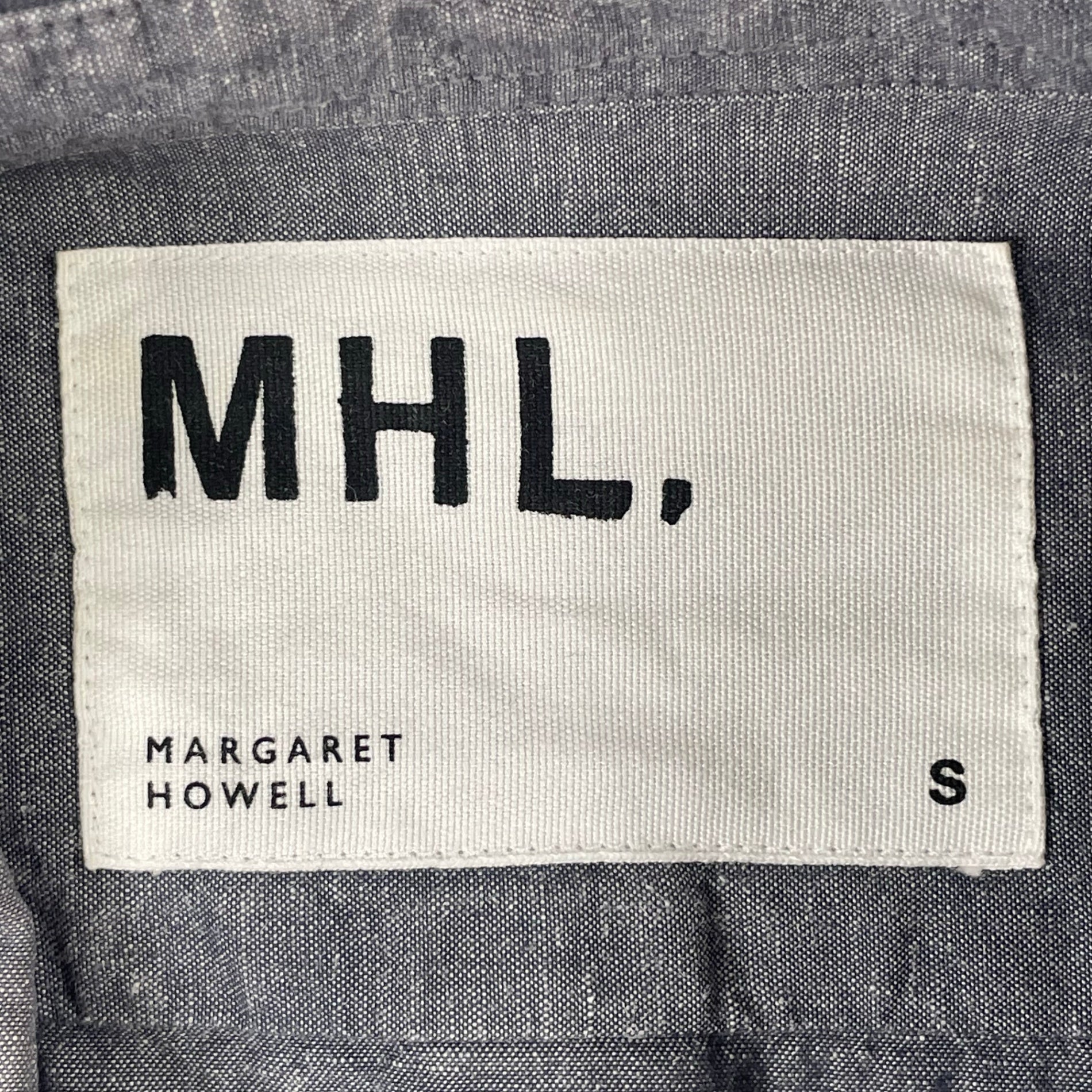 MHL. / 日本製コットンリネンシャツ 参考定価：25,000程度 SIZE:S