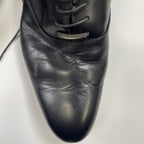GIORGIO ARMANI ジョルジオ アルマーニ / プレーントゥレザーシューズ 参考定価：160,000程度 SIZE：40 1/2
