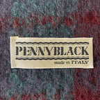 PENNYBLACK / 大判 シャドーチェックマフラー  イタリア製