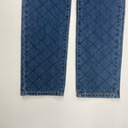 DENNY ROSE / 格子柄Fパールデニム 参考定価：32,000+tax 未使用品 SIZE:26