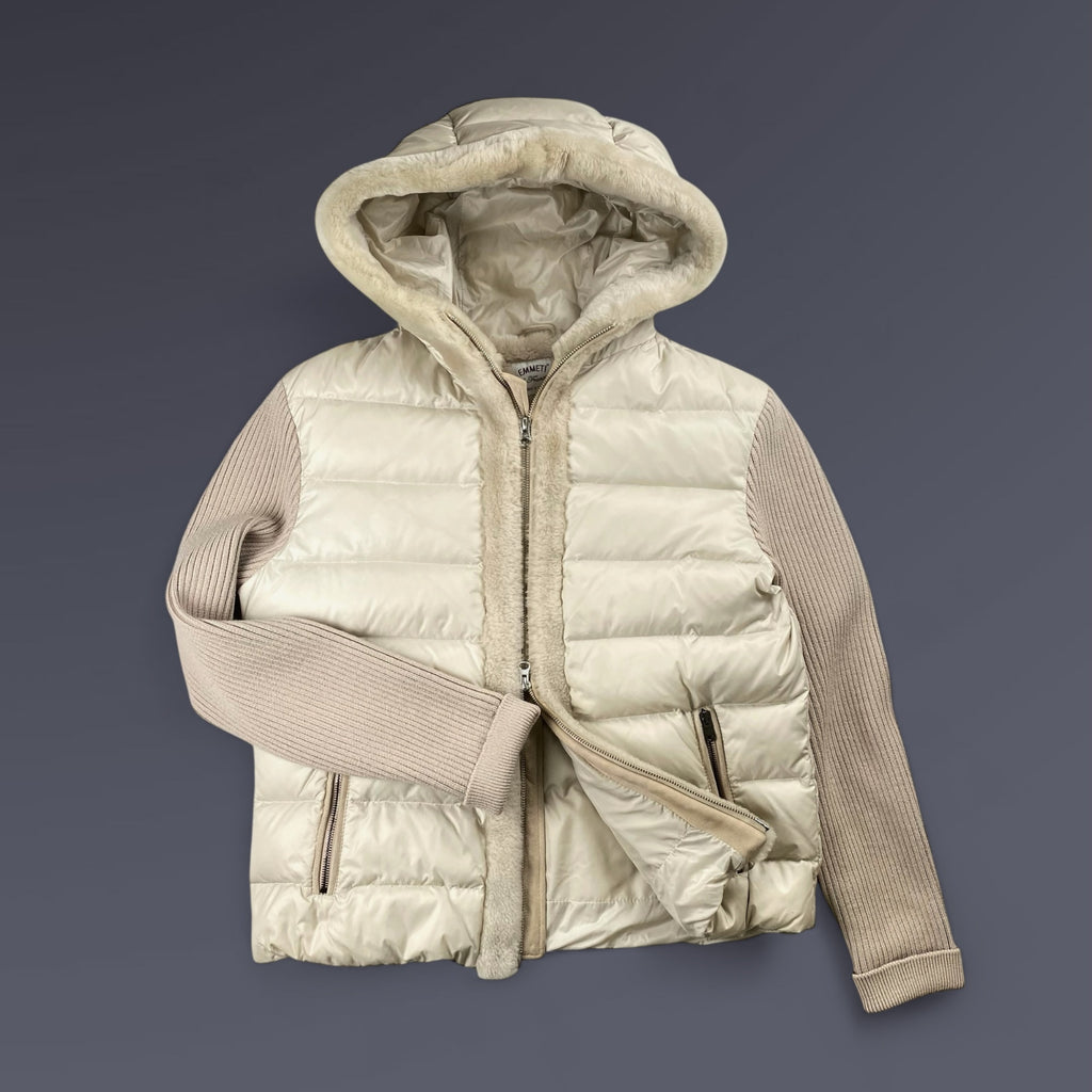 EMMETI エンメティ / GART ムートンダウンジャケット 参考定価：165,000+tax SIZE:50