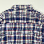 GOODENOUGH / 90s 背面刺繍ロゴ チェックシャツ SIZE:M