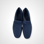 SALVATORE FERRAGAMO サルバトーレ フェラガモ / スウェードローファー ネイビー 極美品 参考定価：70,000程度 SIZE：9(27cm程度)