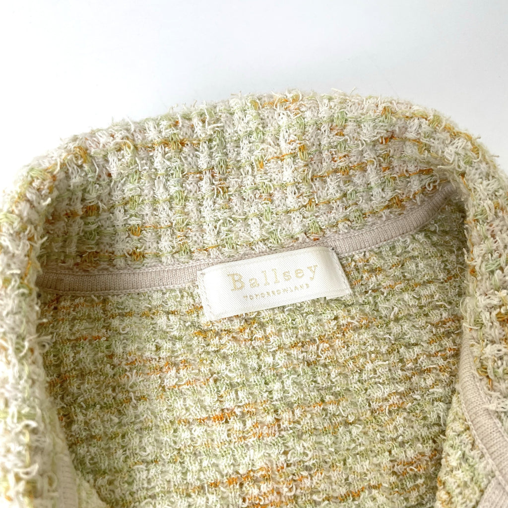Ballsey / 26SS ミックスツイード シャツブルゾン 参考定価：38,000+tax SIZE:S