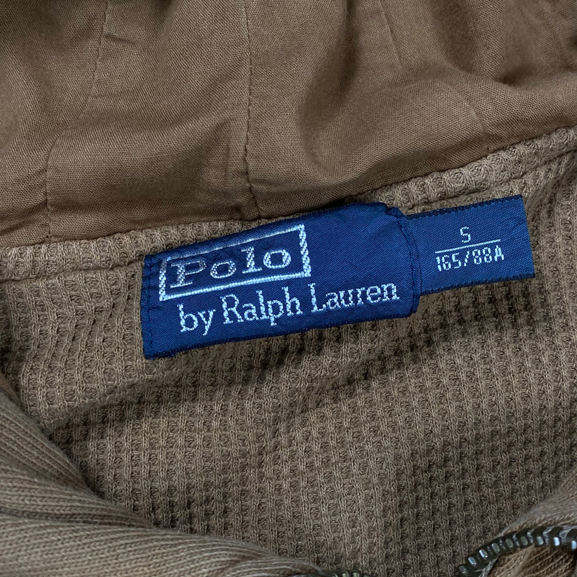 Polo by Ralph Lauren ポロ バイ ラルフローレン / モーターサイクルジャケット N-3B 裏サーマル ブラウン SIZE:S