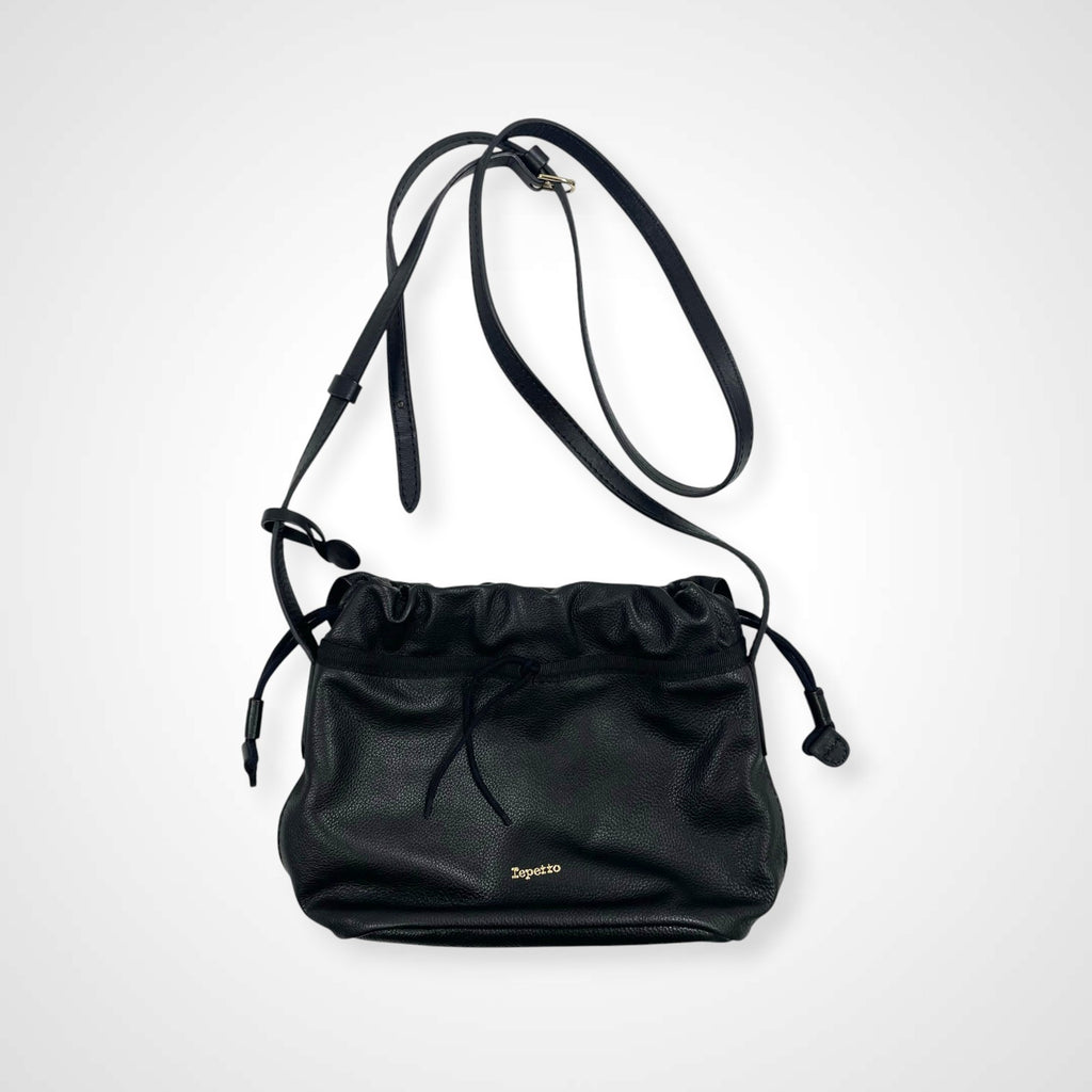 repetto レペット / 巾着レザーショルダーバッグ 70周年 参考定価：56,000+tax