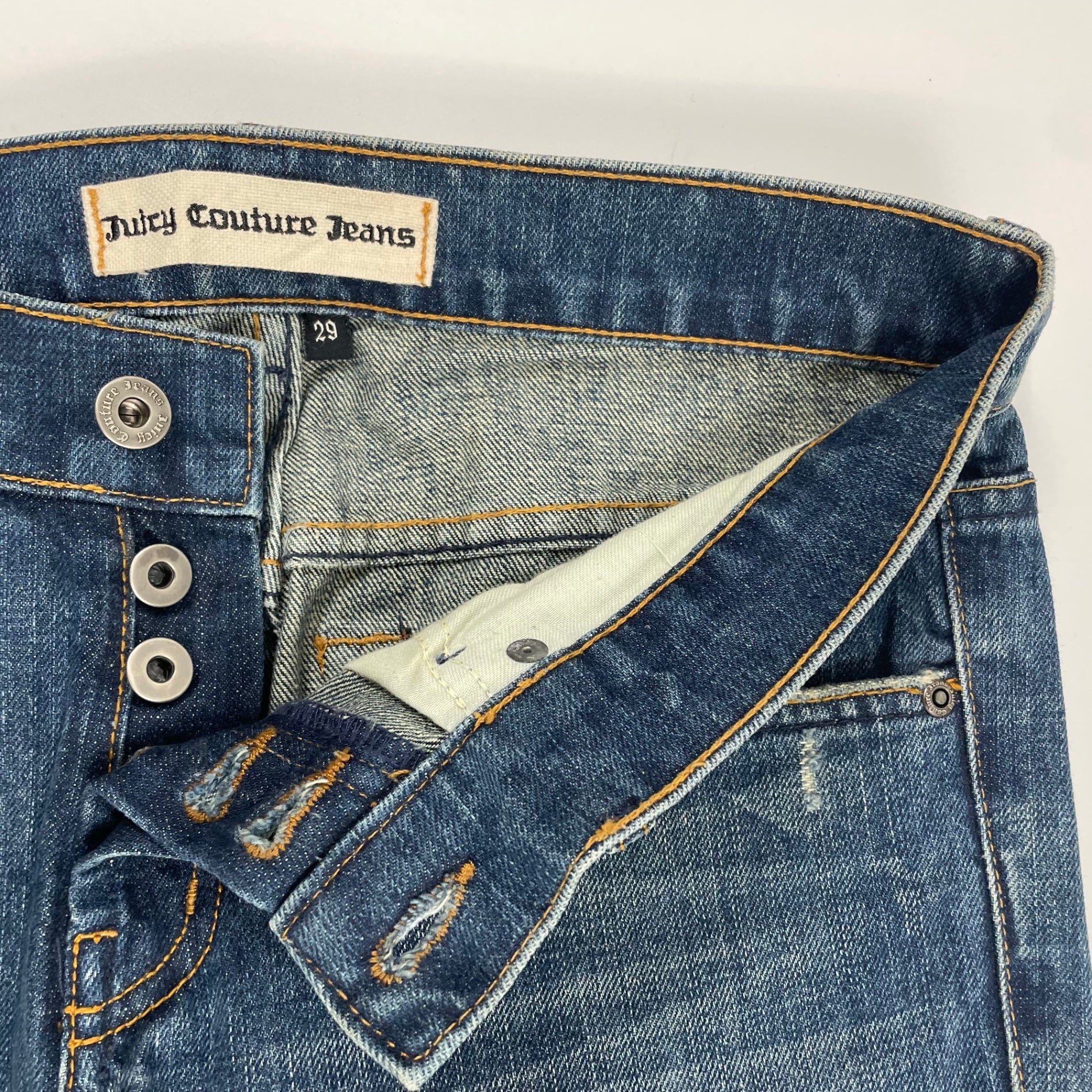 Juicy Couture Jeans ジューシークチュール ジーンズ / Y2K ヴィンテージダメージデニム SIZE:29