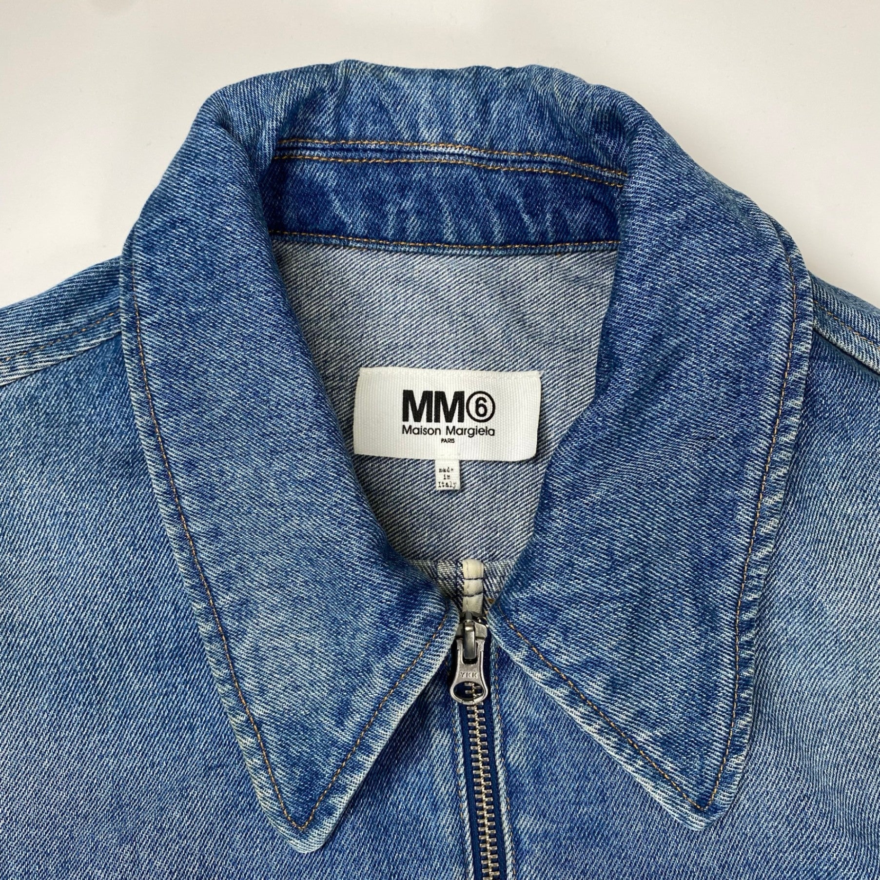 MM6 MAISON MARGIELA エムエムシックス メゾンマルジェラ / オーバーサイズウォッシュドデニムジャケット S52AM0166 ユニセックス 参考定価：88,000+tax