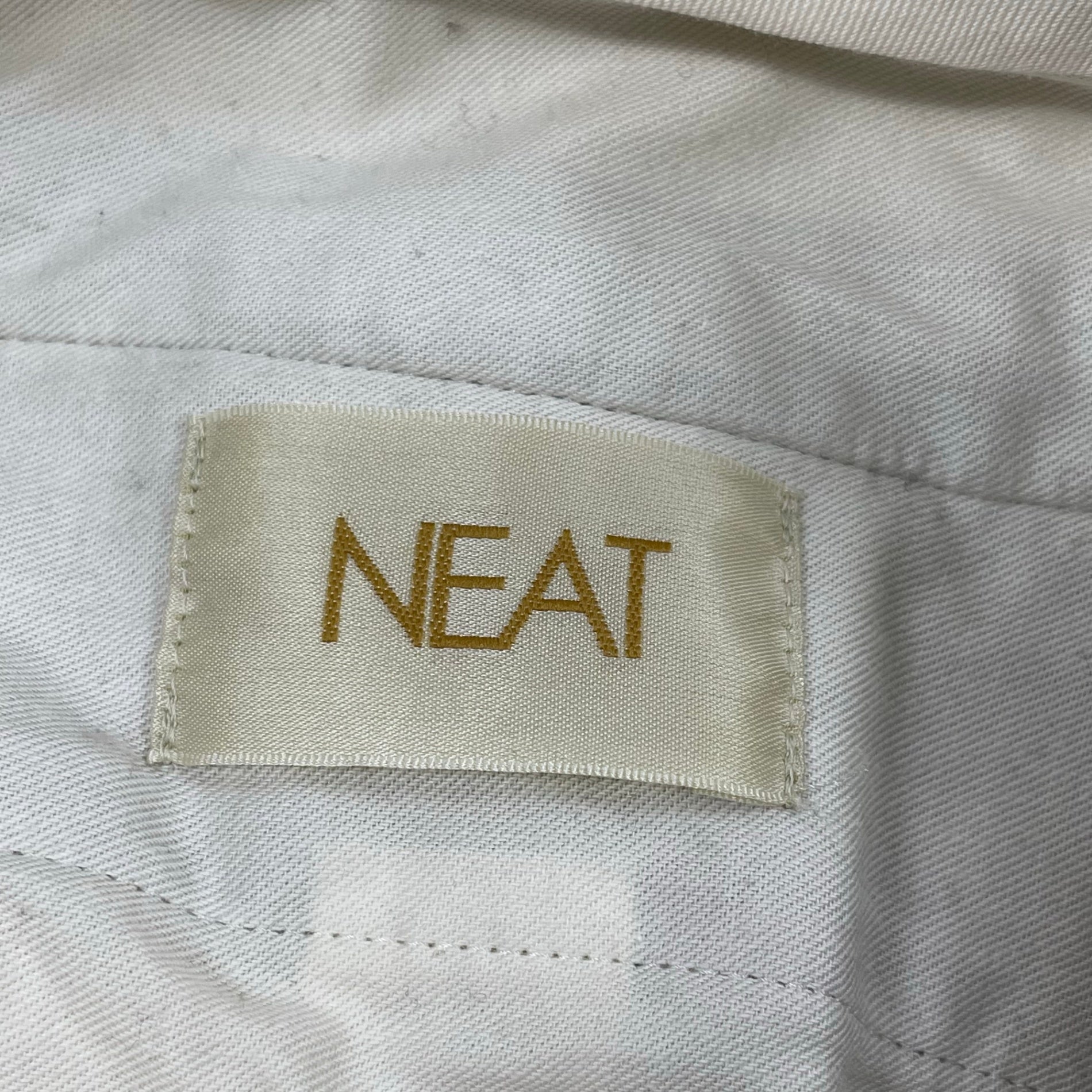 NEAT / 2タックワイドテーパードチノ 参考定価：32,000程度 SIZE:S