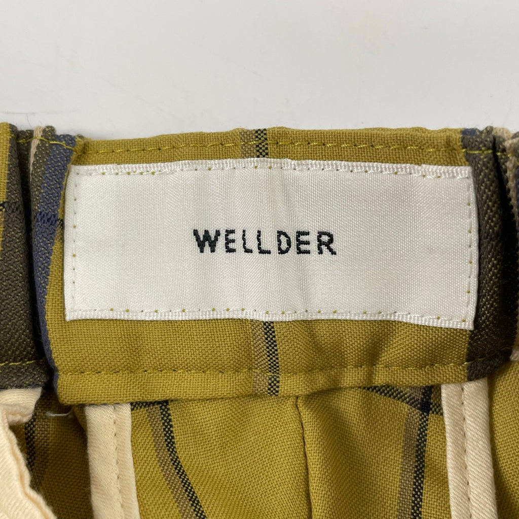 WELLDER / Belted Trousers 参考定価：29,000+tax SIZE:4